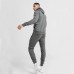 Zipper Through Hood Customizable Sweatsuit